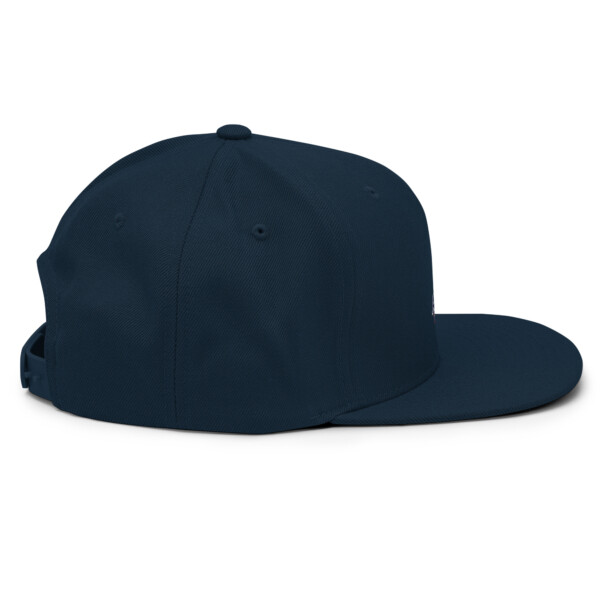 Navy Amoorica Snapback Hat - Image 4
