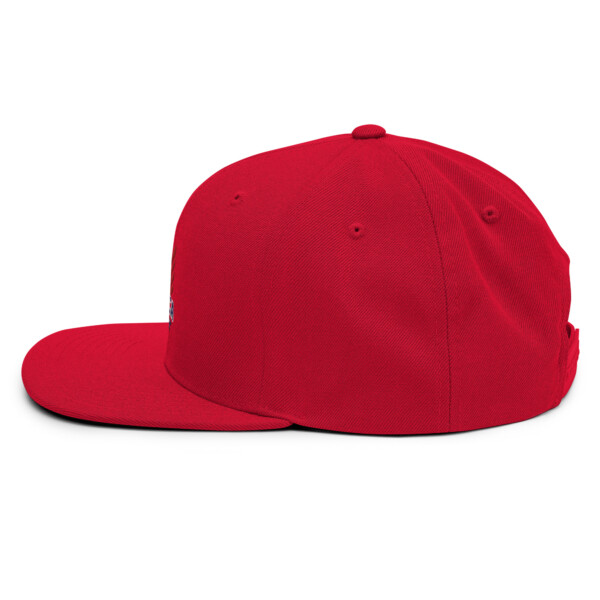 Red Amoorica Snapback Hat - Image 3