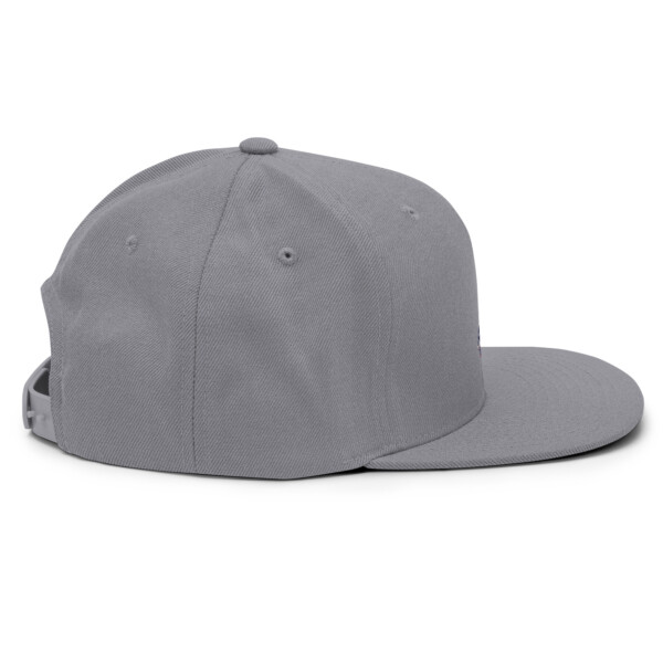Silver Amoorica Snapback Hat - Image 4
