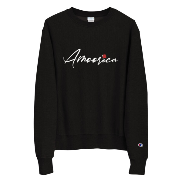 Amoorica Black 'Champion' Long Sleeve
