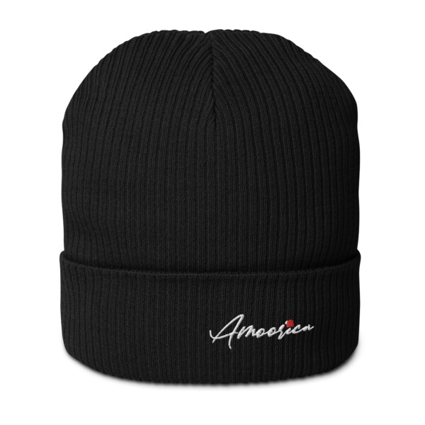 Amoorica Ribbed Organic Beanie