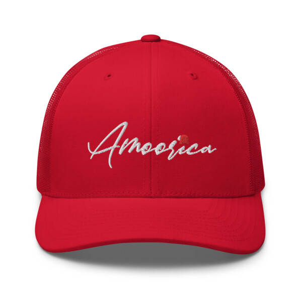 Red Amoorica Trucker Cap