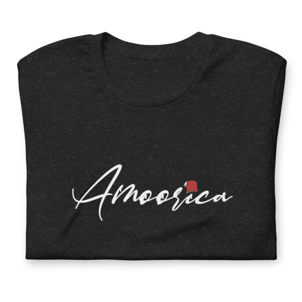 Mens Black Amoorica T-Shirt - Image 3