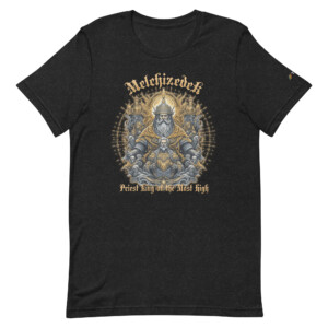 Mens Black "Melchizedek" T-Shirt