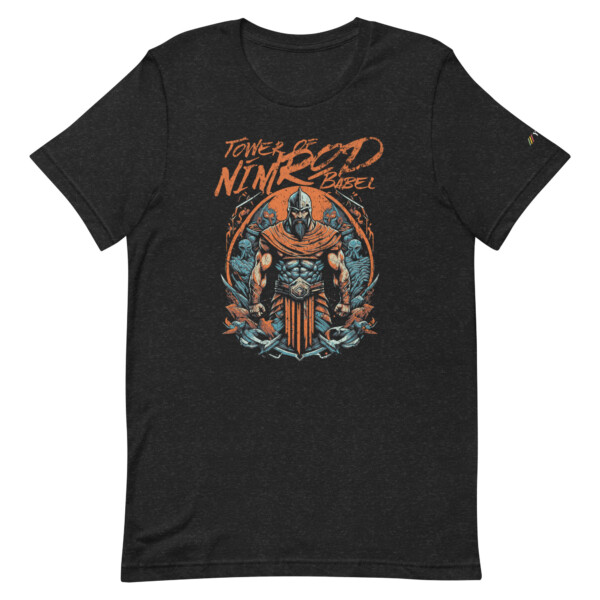 Mens Black "Nimrod Tower" T-Shirt