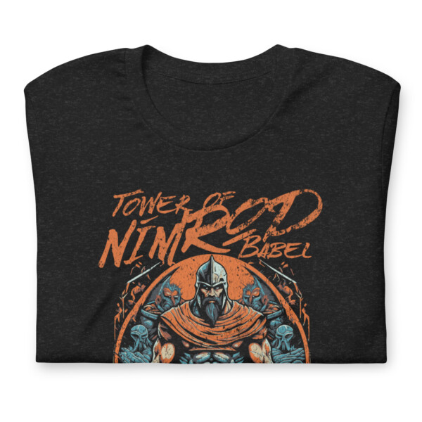 Mens Black "Nimrod Tower" T-Shirt - Image 3