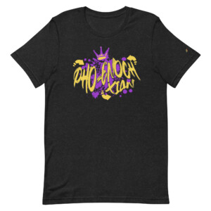 Mens Black "PhoEnochXian King" T-Shirt