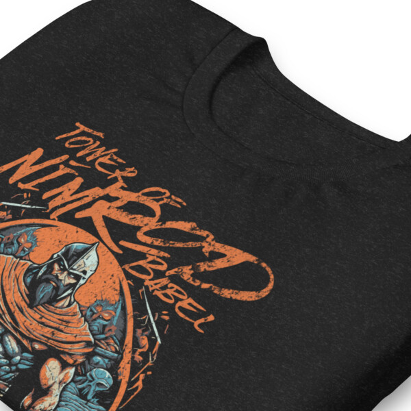 Mens Black "Nimrod Tower" T-Shirt - Image 2