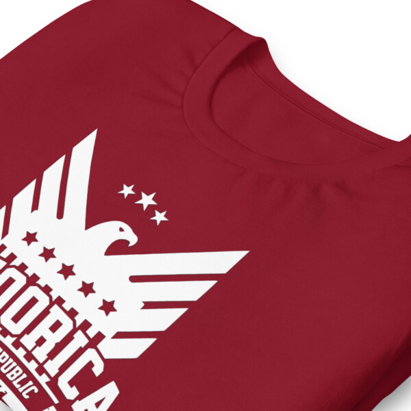 Amoorica Cardinal Red “Star General” Black T-Shirt - Image 2