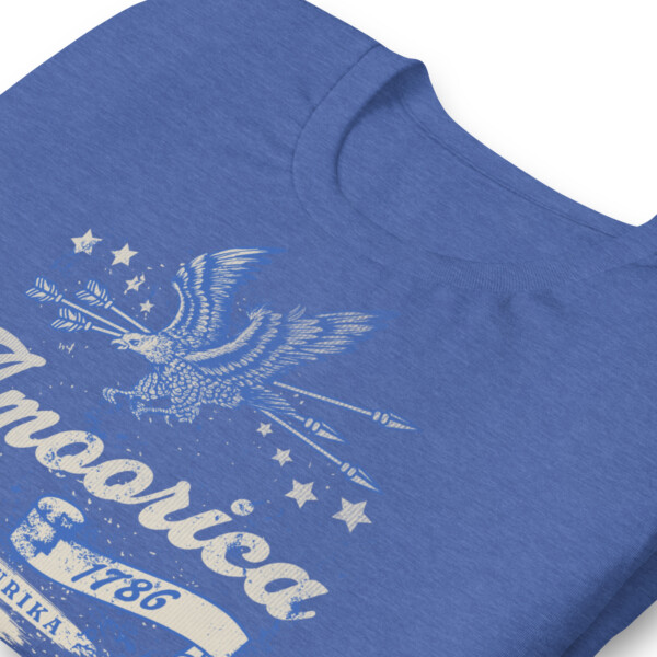 Mens Blue Amoorica 1786 Treaty T-Shirt - Image 2