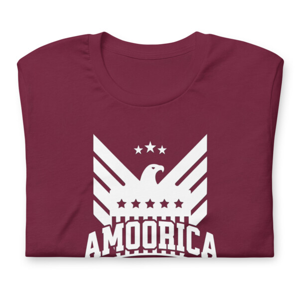 Amoorica Cardinal Red “Star General” Black T-Shirt - Image 7