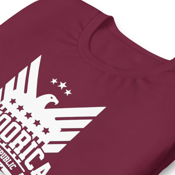 Amoorica Cardinal Red “Star General” Black T-Shirt - Image 6