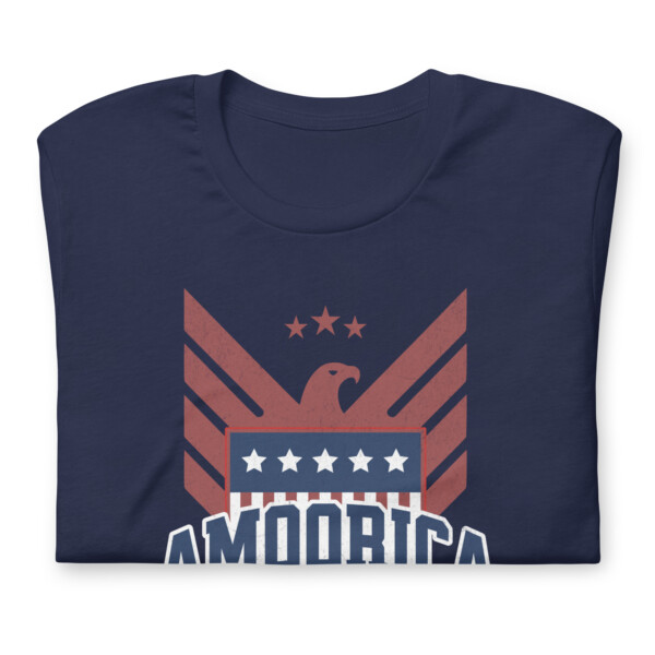 Amoorica 5 Star Eagle General T-shirt - Image 3