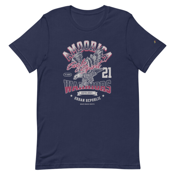 Mens Navy Amoorican Eagle Warriors T-Shirt