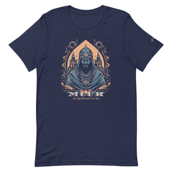 Mens Navy Amoorican Muur T-Shirt