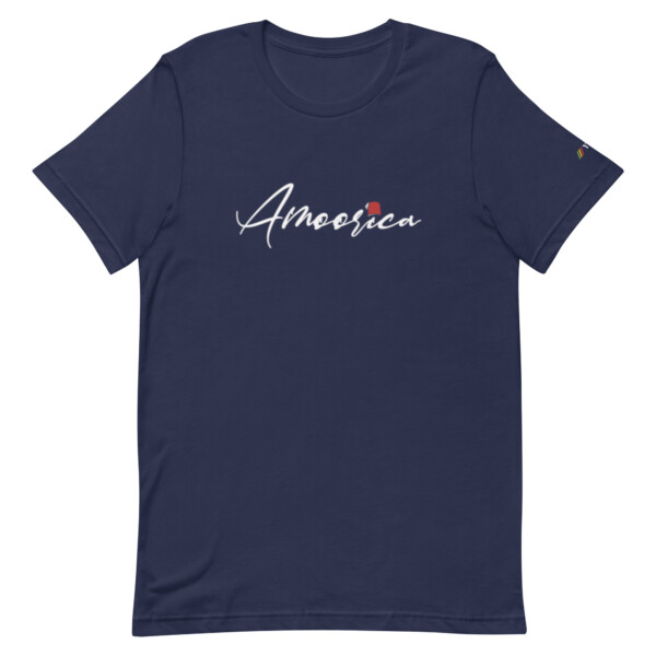Mens Navy Amoorica T-Shirt