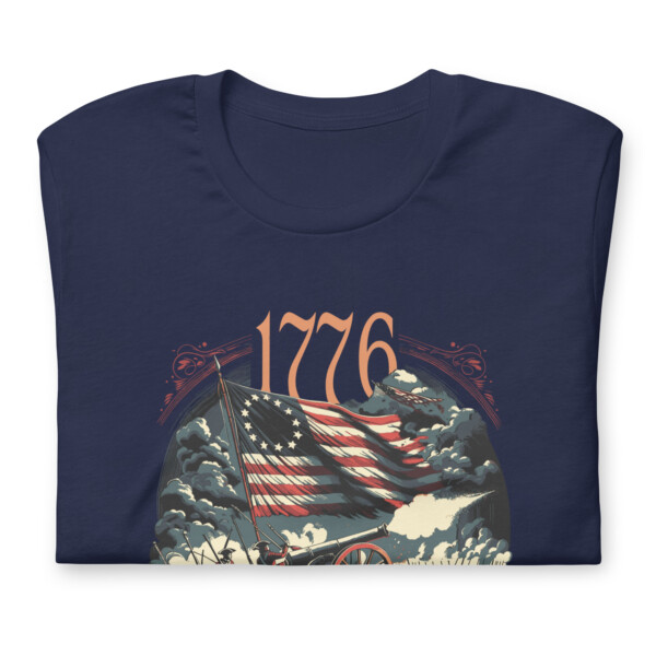 Amoorica "Birth Of A Nation" Navy T-Shirt - Image 3