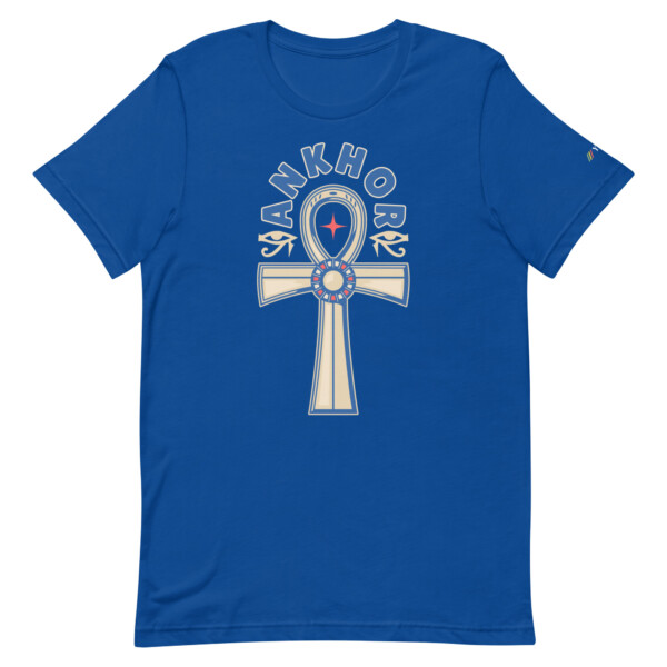 Mens Blue Amoorica Ankhor T-Shirt