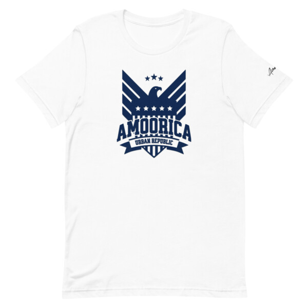 Amoorica Blue "5 Star General" White T-Shirt