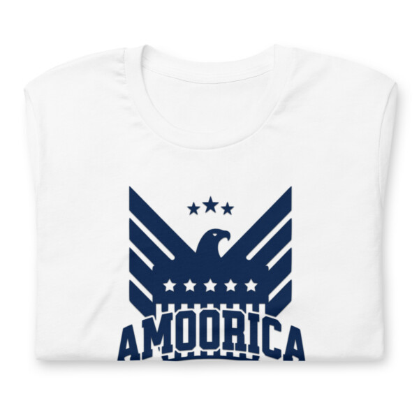 Amoorica Blue "5 Star General" White T-Shirt - Image 3
