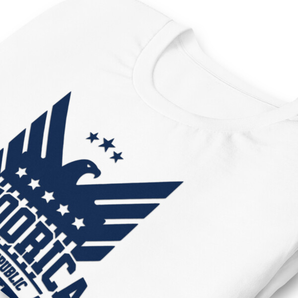 Amoorica Blue "5 Star General" White T-Shirt - Image 2
